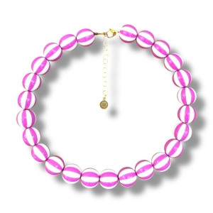 Glitzie necklace Paars